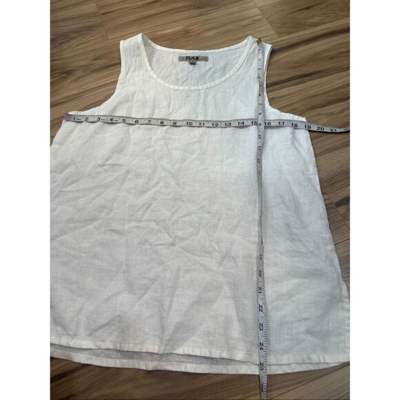 Flax NWOT linen sleeveless top size small - Picture 7 of 7